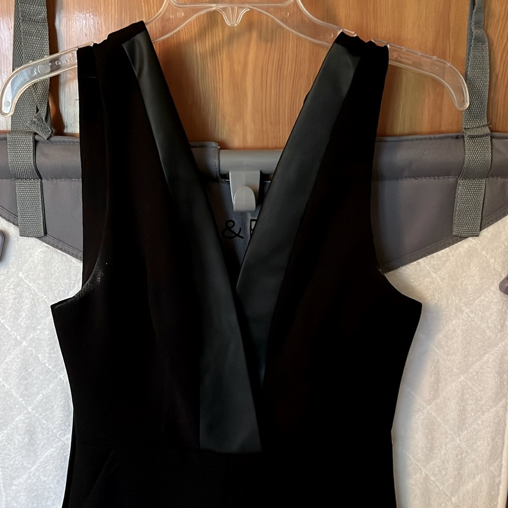 BCBG Black Romper